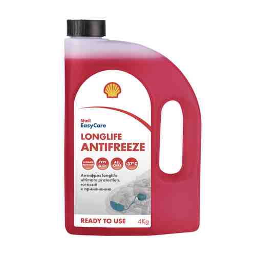 Антифриз SHELL Longlife Ultimate красный 4кг арт. 1001273198