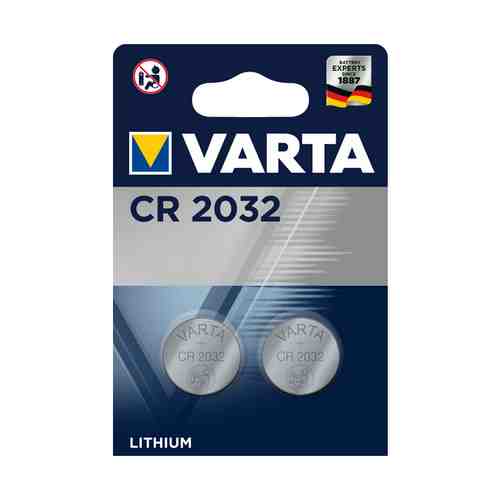 Батарейка VARTA ELECTRONICS CR 2032 блистер 2шт арт. 1001125943