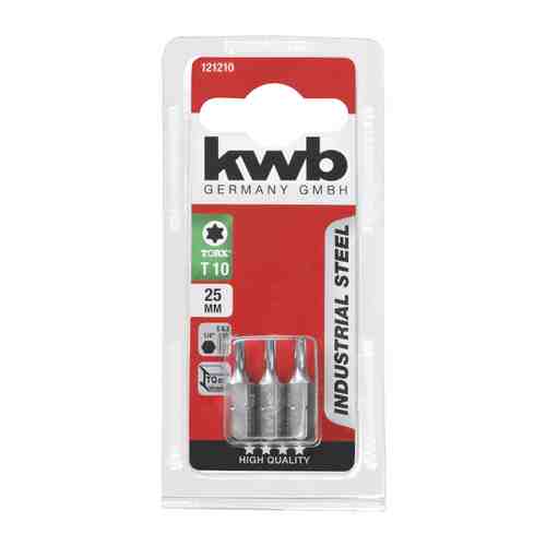 Бита KWB TORX10 25мм 3шт арт. 1001239388