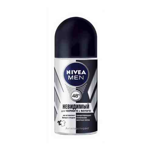 Дезодорант мужской NIVEA MEN Невидимый для черного и белого, 50 мл, ролик арт. 1000870901