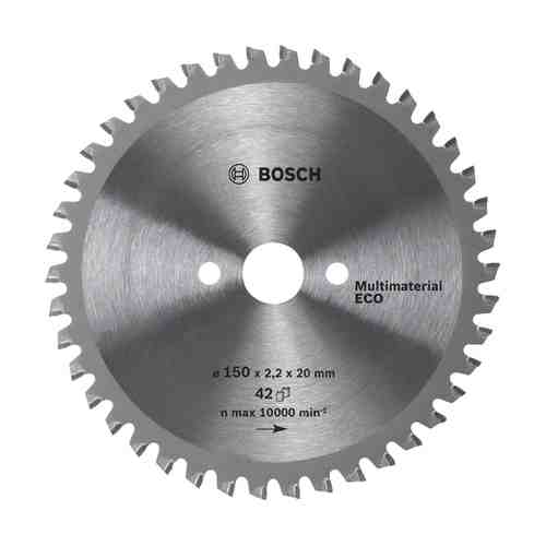 Диск пильный BOSCH Multiline Eco по алюминию 160x20/16мм 42 зубьев арт. 1001056302