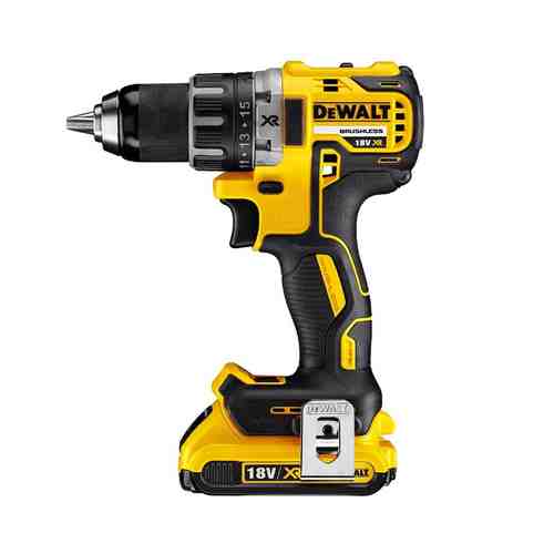 Дрель-шуруповерт DEWALT DCD791D2 18В Li-lon 2,0Ач 2 аккумулятора арт. 1001205227