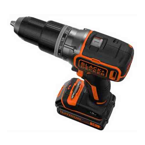 Дрель-шуруповерт ударная BLACK&DECKER BL188N-XJ 18В Li-Ion бесщеточная без АКБ и ЗУ арт. 1001367923