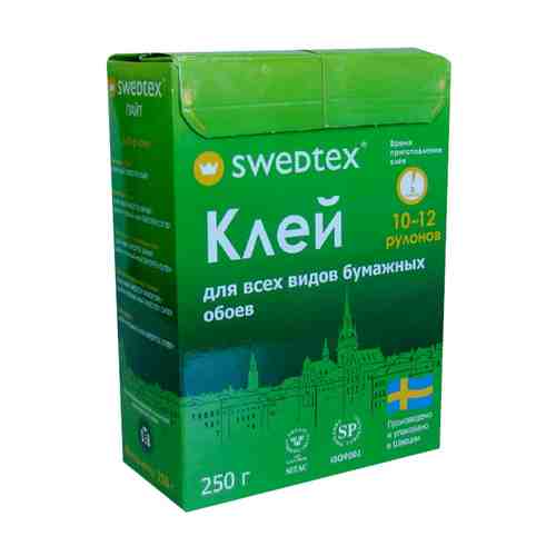 Клей обойный SWEDTEX Лайт 250г, арт.PL025 арт. 1000897490