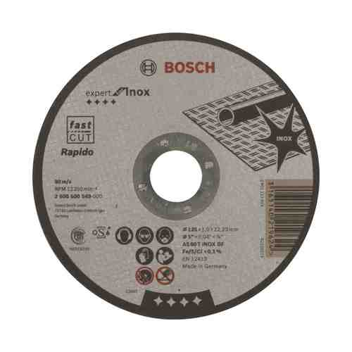 Круг отрезной BOSCH по металлу 125x22,2x1,0мм арт. 1001256465