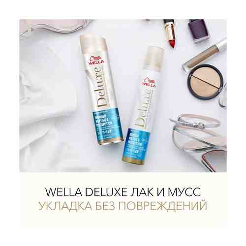 Лак для волос WELLA Deluxe Wonder Volume Protection суперсильная фиксация 250мл арт. 1001313216