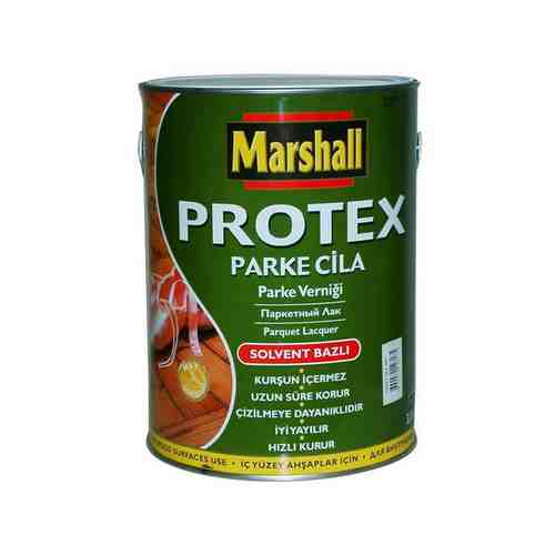 Лак паркетный PROTEX Parke Cila 90 глянцевый 2,5л, арт.5255006 арт. 1000621572