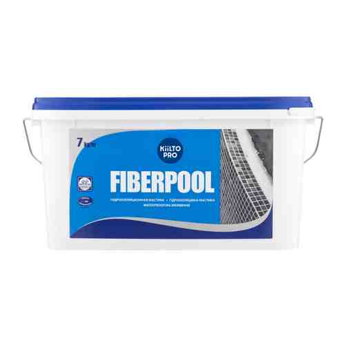 Мастика гидроизоляционная Kiilto FIBERPOOL 7 кг., арт.T3723.300 арт. 1000651783