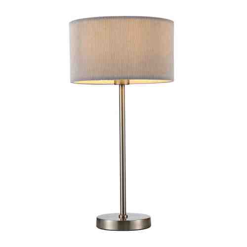 Настольная лампа ARTE LAMP Mallorca 1x40Вт E27 металл серебро арт. 1001379390