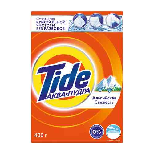 Порошок стиральный TIDE Альпийская свежесть ручная стирка 400г арт. 1000522496