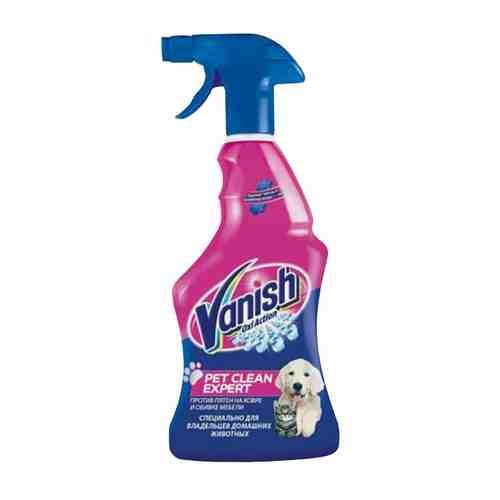 Пятновыводитель VANISH Oxi Action Pet Clean Expert для ковров и обивки мебели 750мл арт. 1001413803