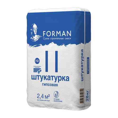 Штукатурка гипсовая FORMAN 11 28кг, арт.Н0000013076 арт. 1001259400