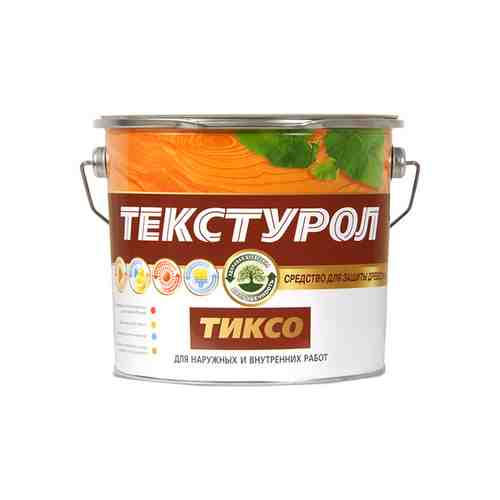 Средство деревозащитное ТЕКСТУРОЛ Тиксо 3л дуб, арт.Текстур.д.с.Д3л арт. 1001076344