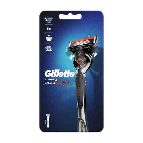 Станок для бритья GILLETTE Fusion ProGlide + 1 кассета арт. 1001084052