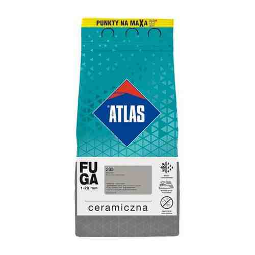 Затирка для швов ATLAS Fuga Ceramiczna 1-20мм 2кг серая, арт.FC-F-0035-02 арт. 1001383796